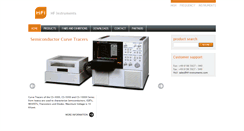 Desktop Screenshot of hf-instruments.com